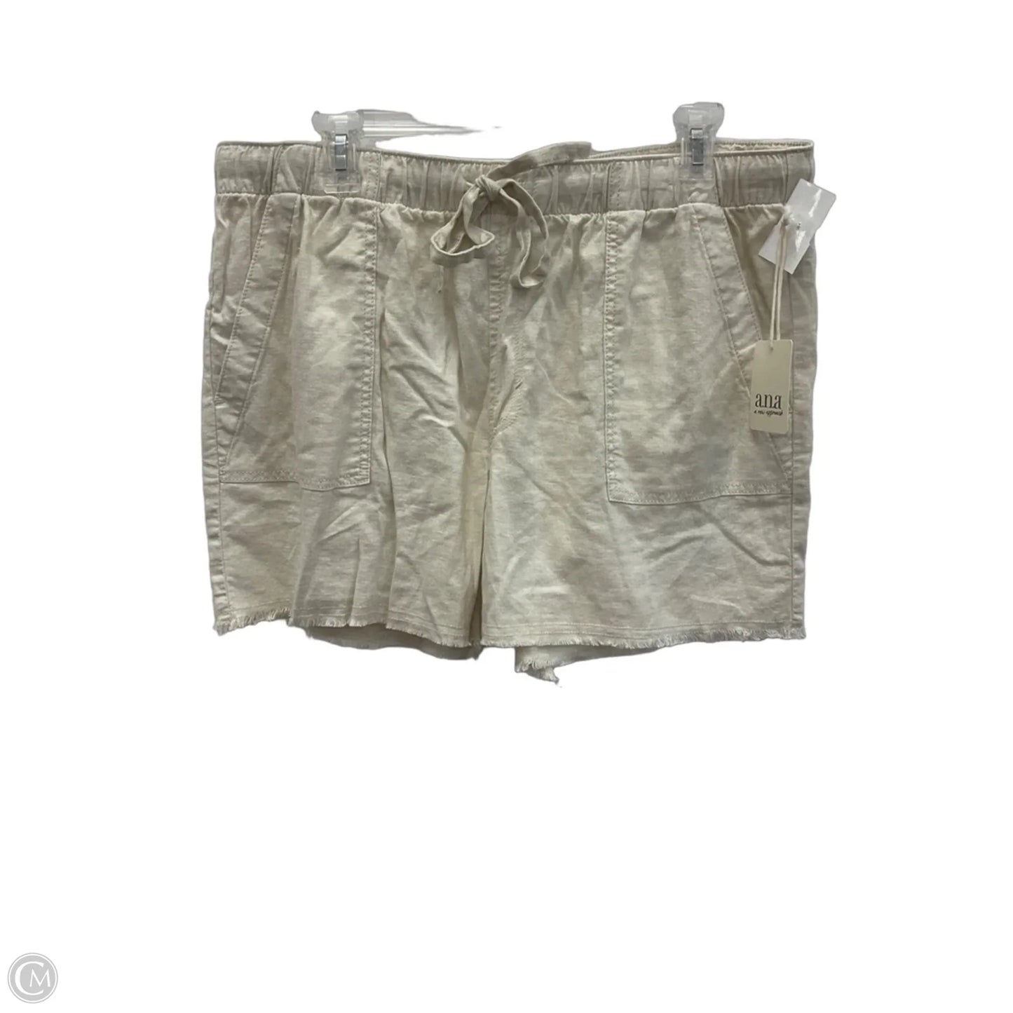Shorts By Ana In Cream, Size: L