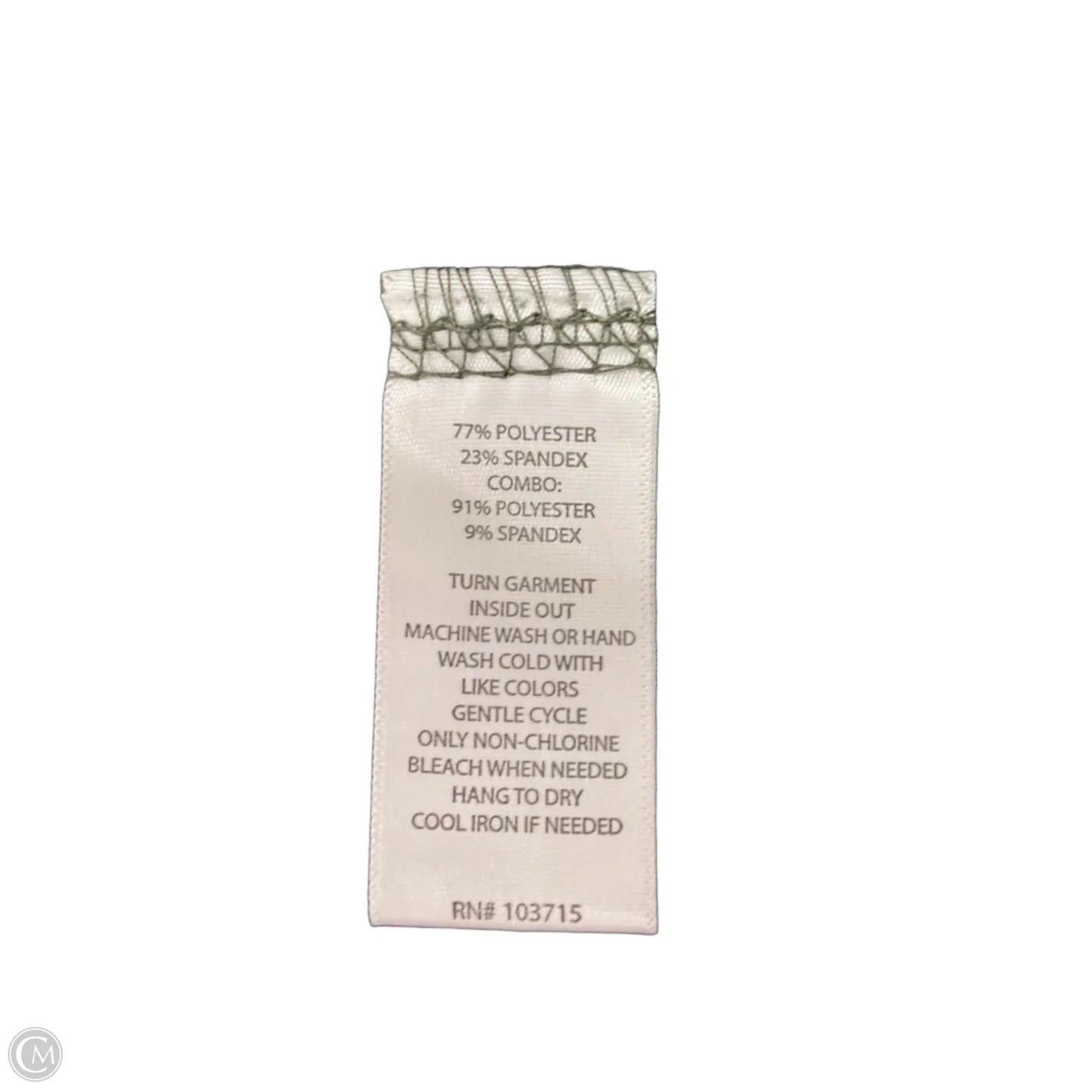 Athletic Pants By Rachel Zoe In Green, Size: Xl