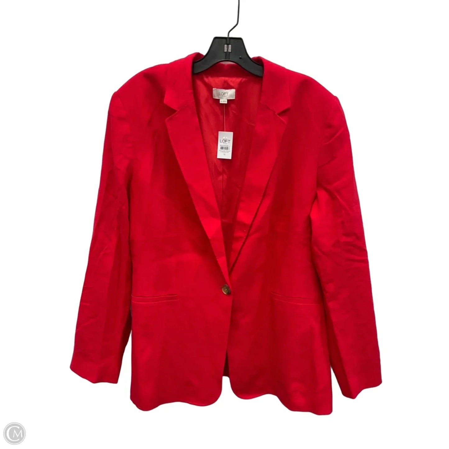 Blazer By Loft In Red, Size: Xl