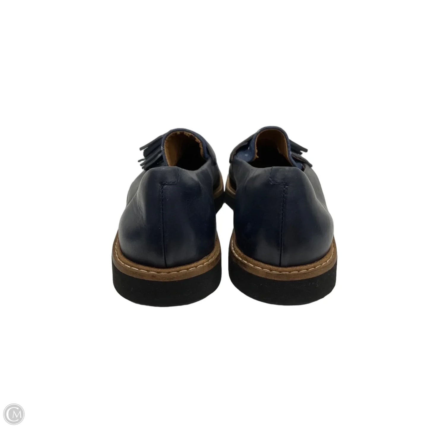 Shoes Flats By Clarks In Blue, Size: 6.5