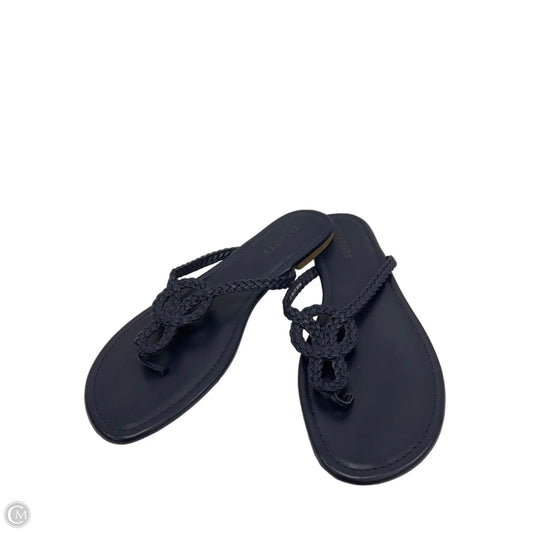 Sandals Flip Flops By Talbots In Blue, Size: 10