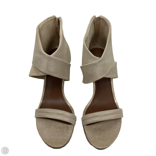 Sandals Heels Stiletto By Donald Pliner In Gold, Size: 10