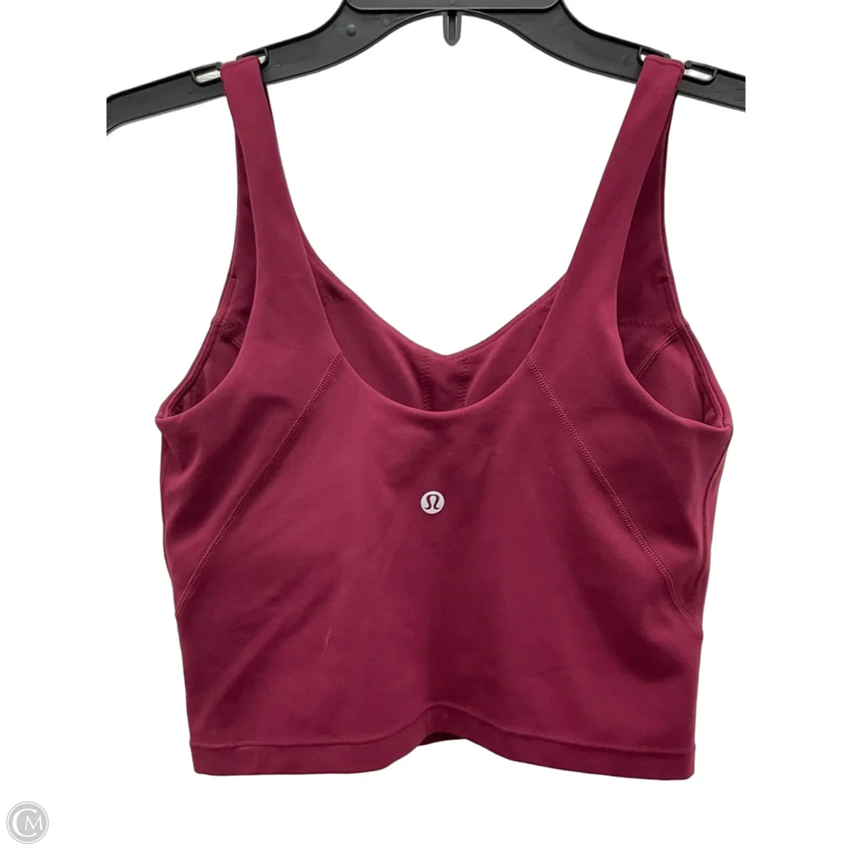 Athletic Bra By Lululemon In Maroon, Size: 4