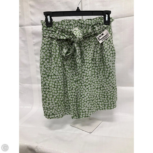 Shorts By H&m In Green, Size: 4