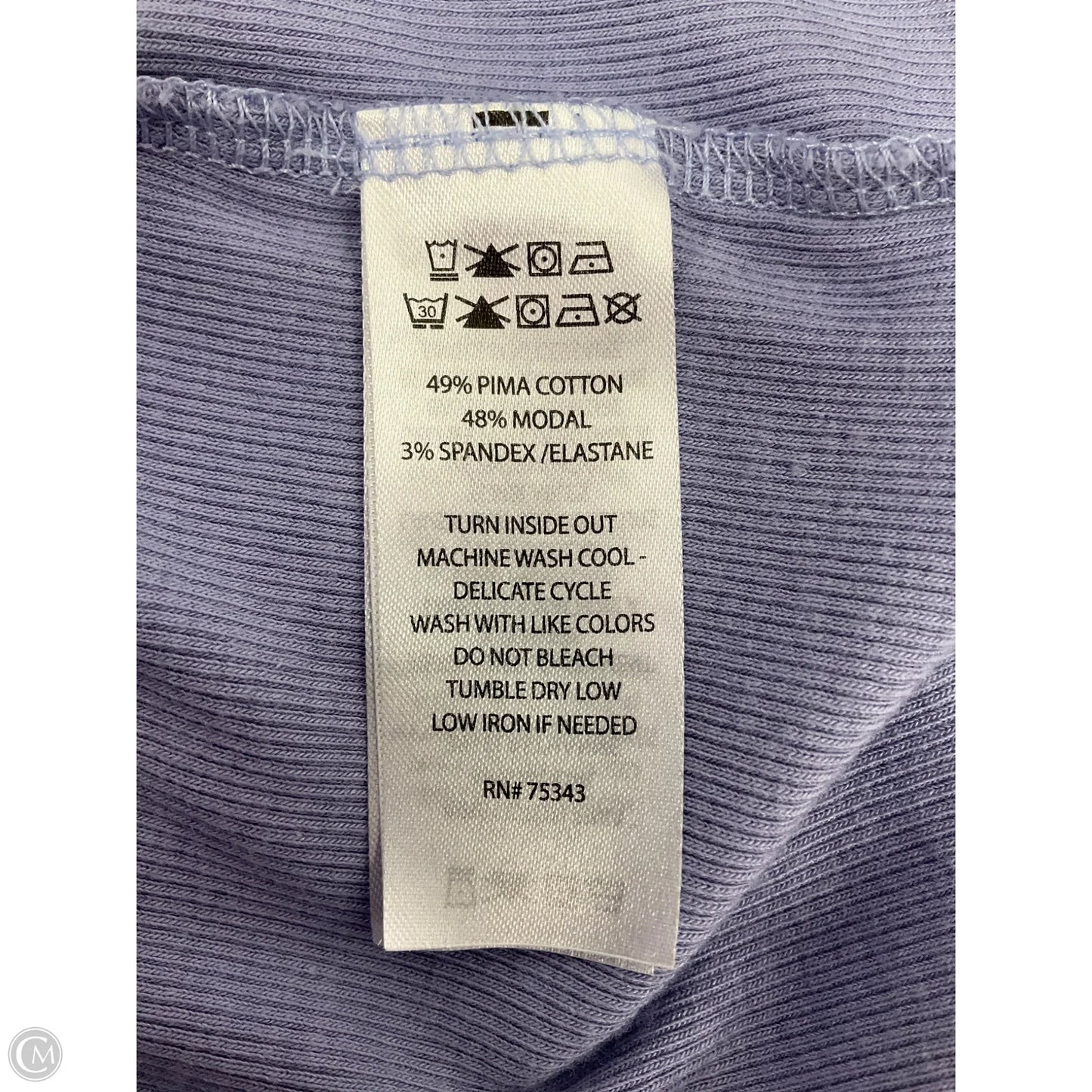 Top Short Sleeve By Rachel Zoe In Purple, Size: Xs