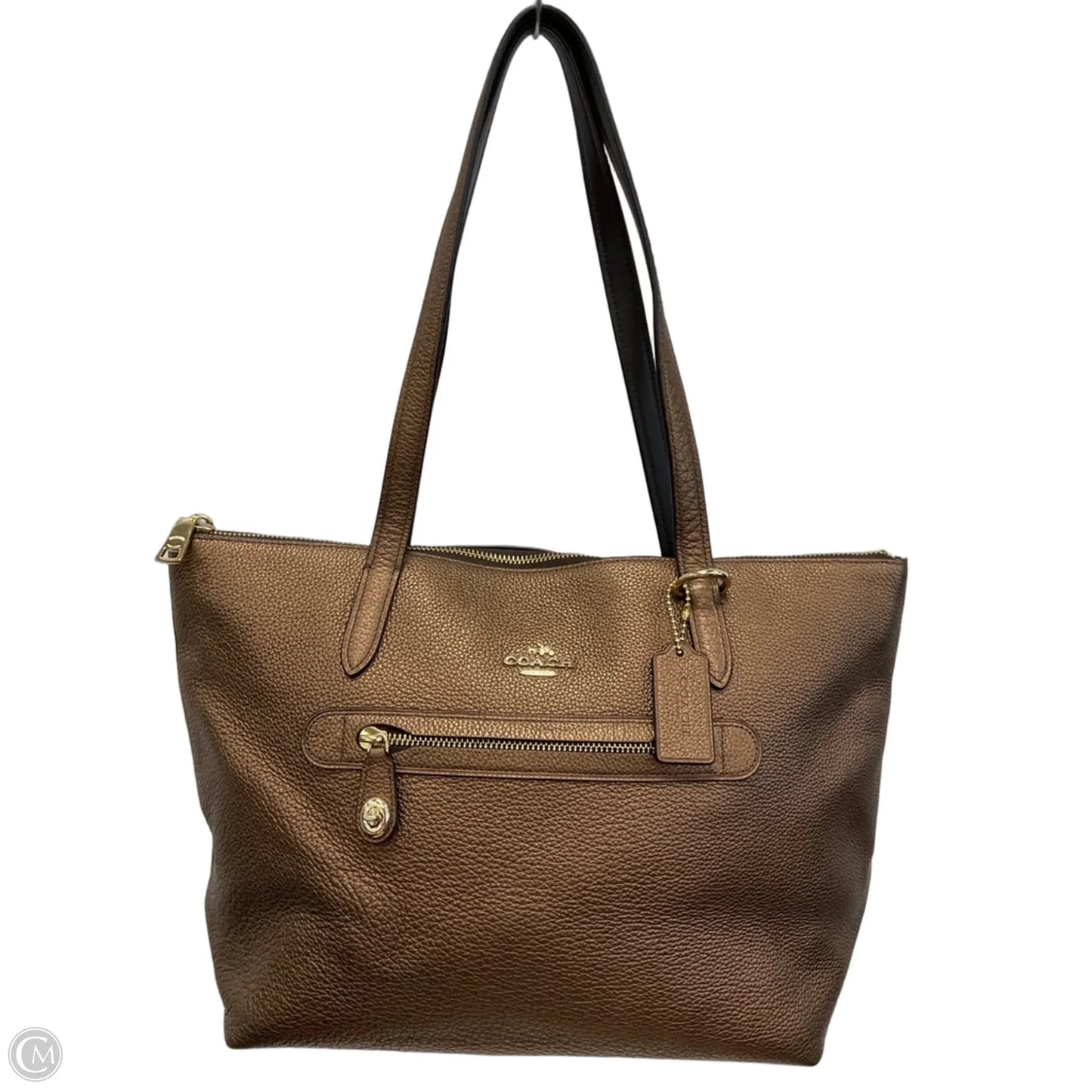 Handbag Designer By Coach, Size: Large