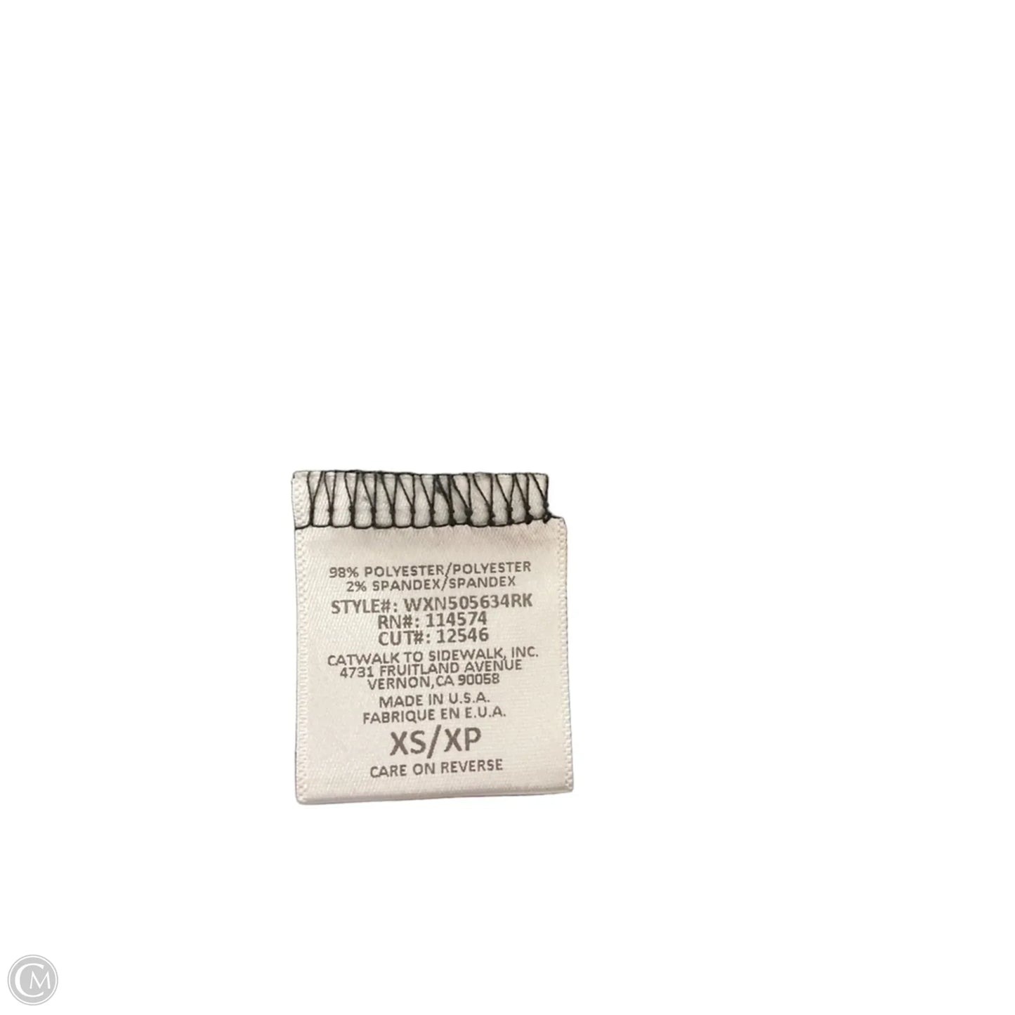 Top 3/4 Sleeve By Pleione In Floral Print, Size: Xs