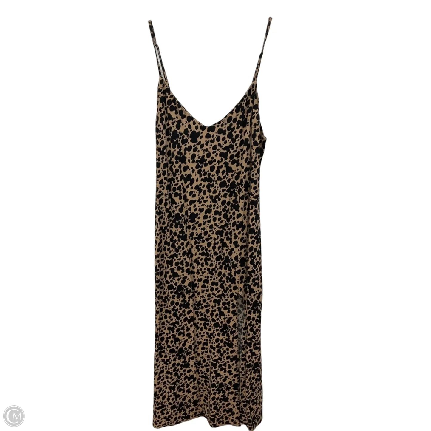 Dress Casual Midi By Reformation In Animal Print, Size: 6