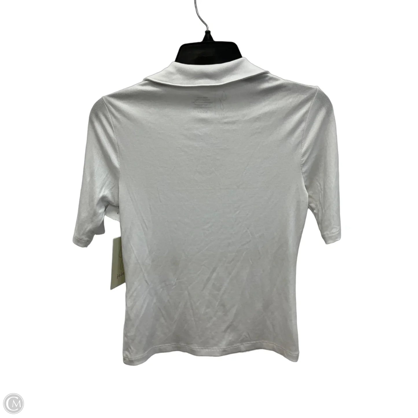 Top Short Sleeve By Joie In White, Size: Xs