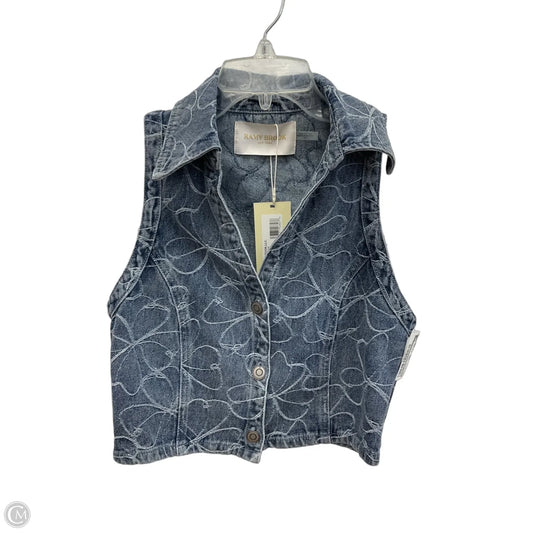 Top Sleeveless By Ramy Brook In Blue Denim, Size: S