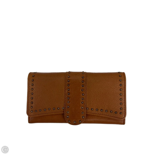 Wallet Leather By Cmc, Size: Medium
