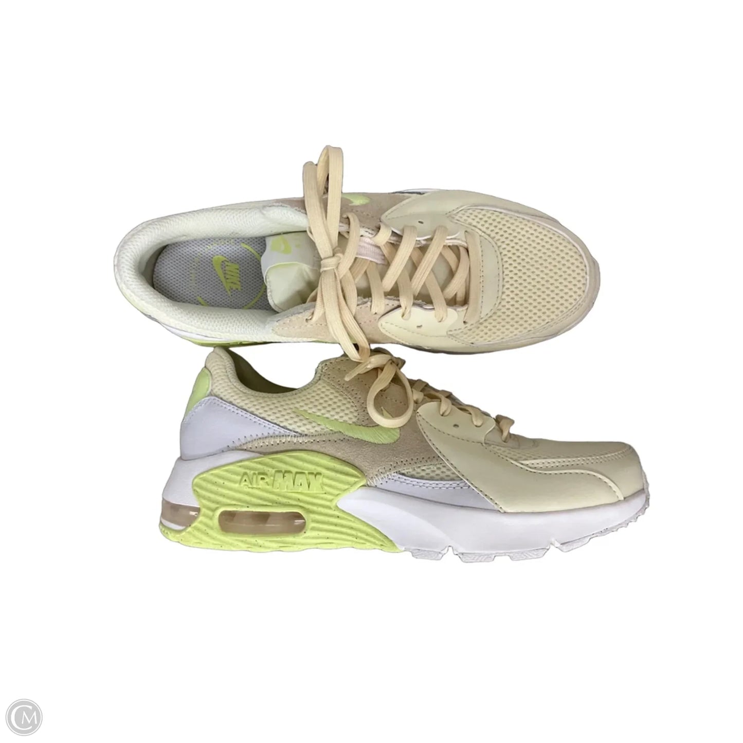 Shoes Athletic By Nike In Yellow, Size: 6.5