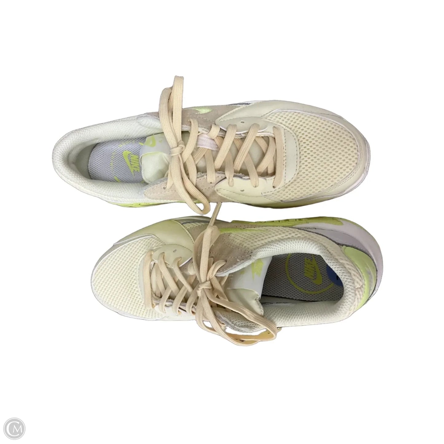Shoes Athletic By Nike In Yellow, Size: 6.5
