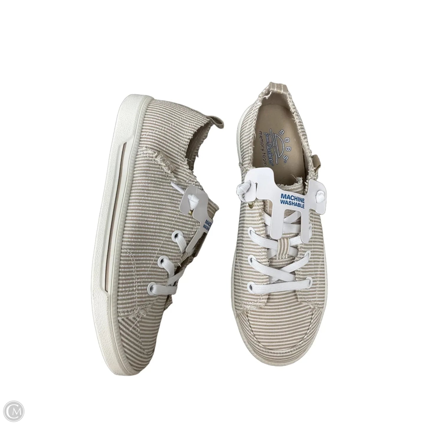 Shoes Sneakers By Bobs In Beige, Size: 7