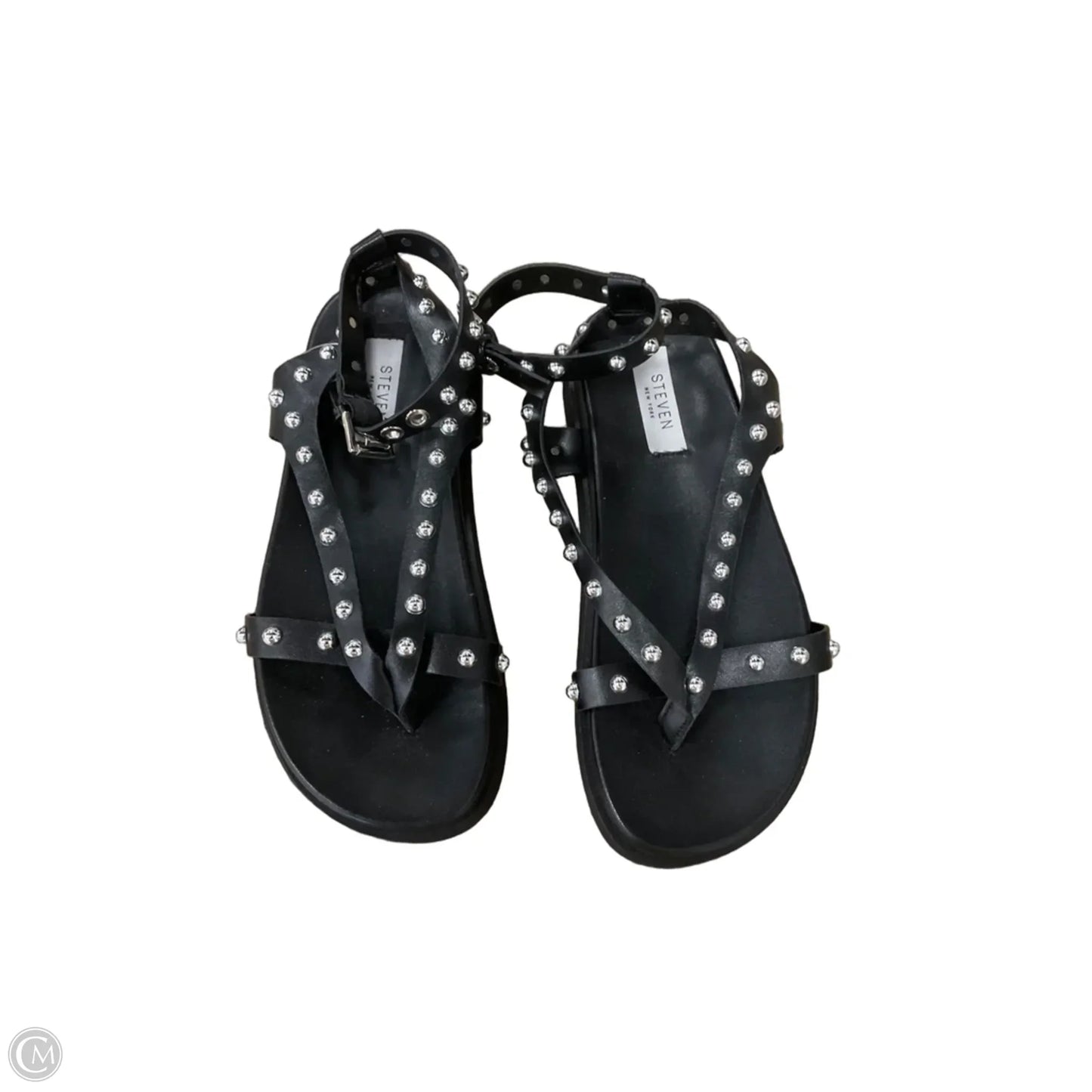 Sandals Flats By Cmc In Black, Size: 6.5