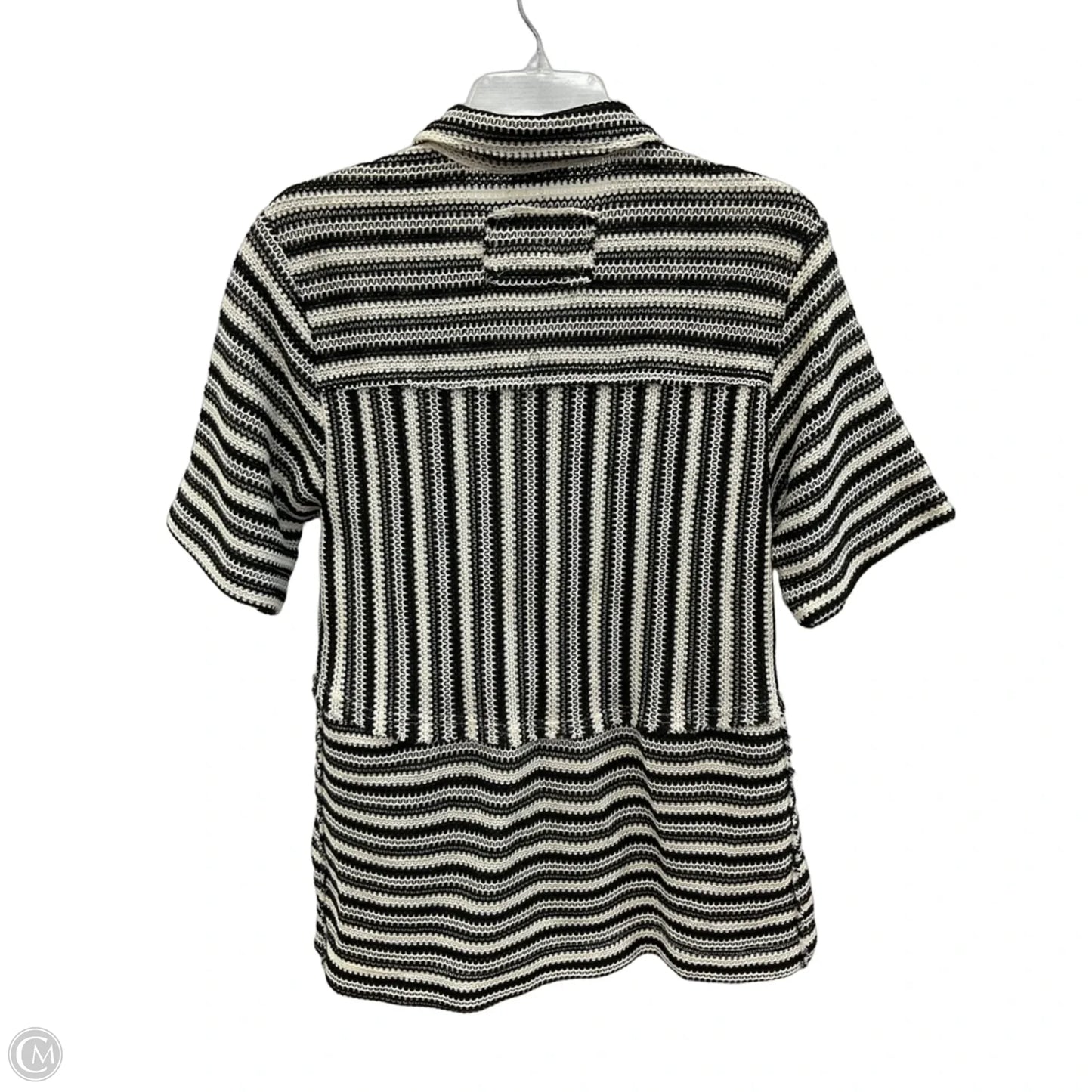 Top Short Sleeve By Jodifl In Striped Pattern, Size: S
