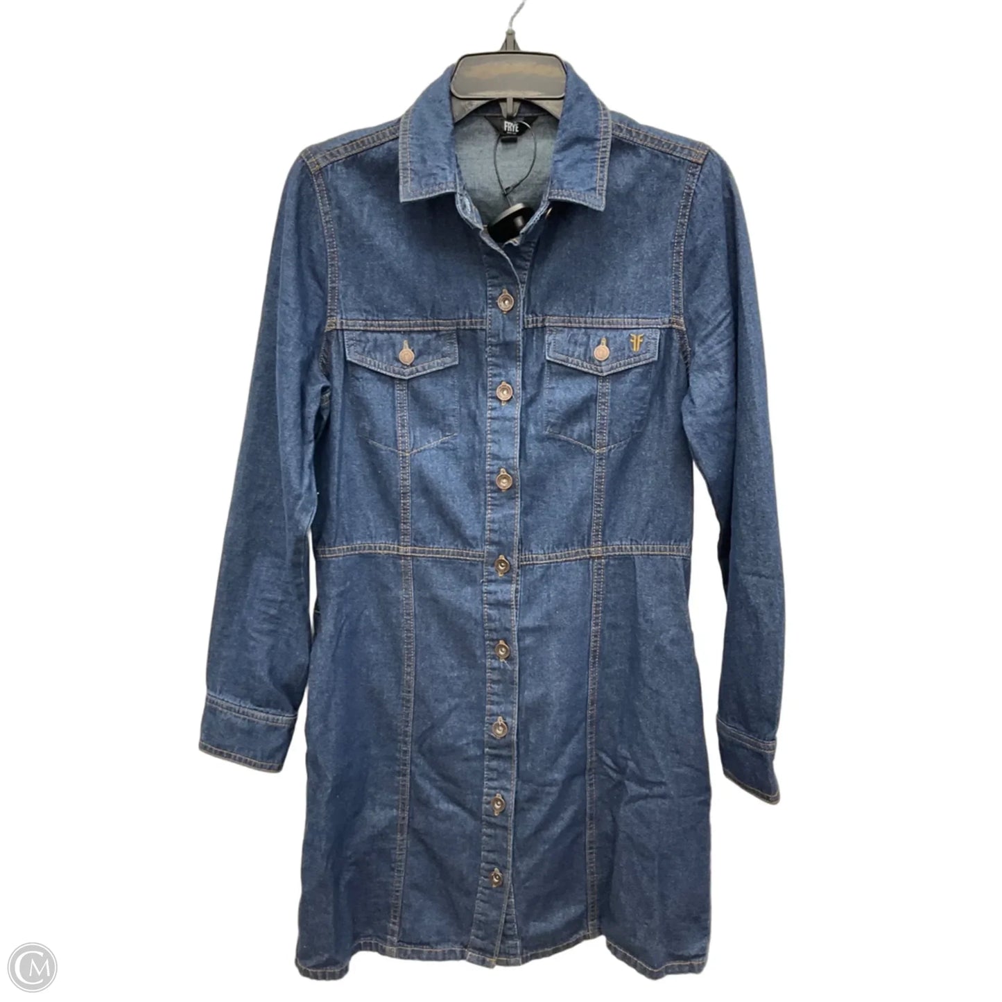Dress Casual Short By Frye In Blue Denim, Size: S