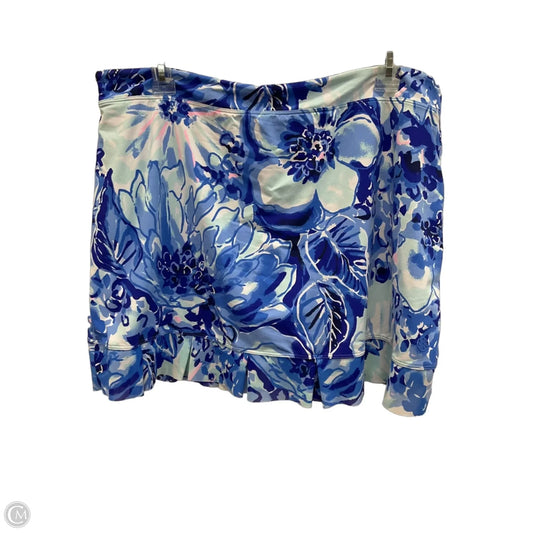 Athletic Skort By Lilly Pulitzer In Blue, Size: Xl