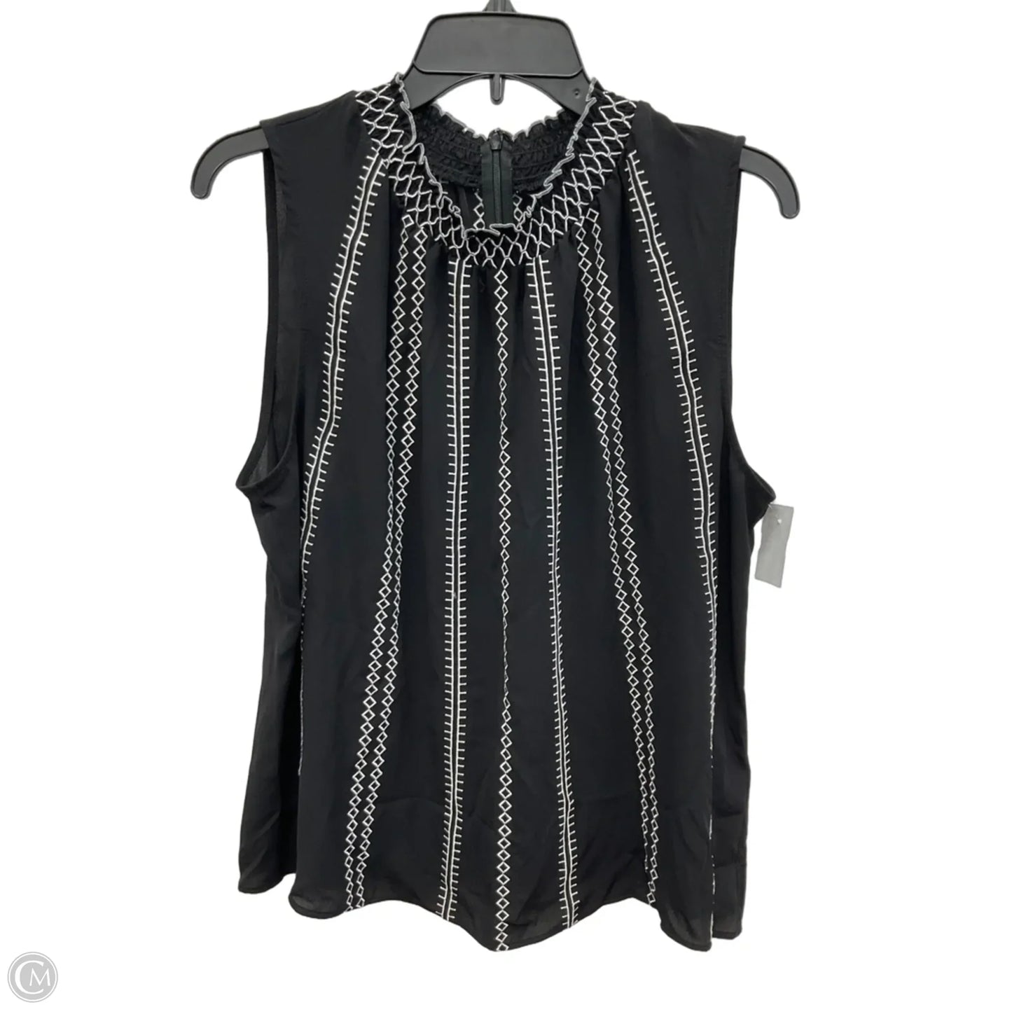 Top Sleeveless By White House Black Market In Black, Size: L