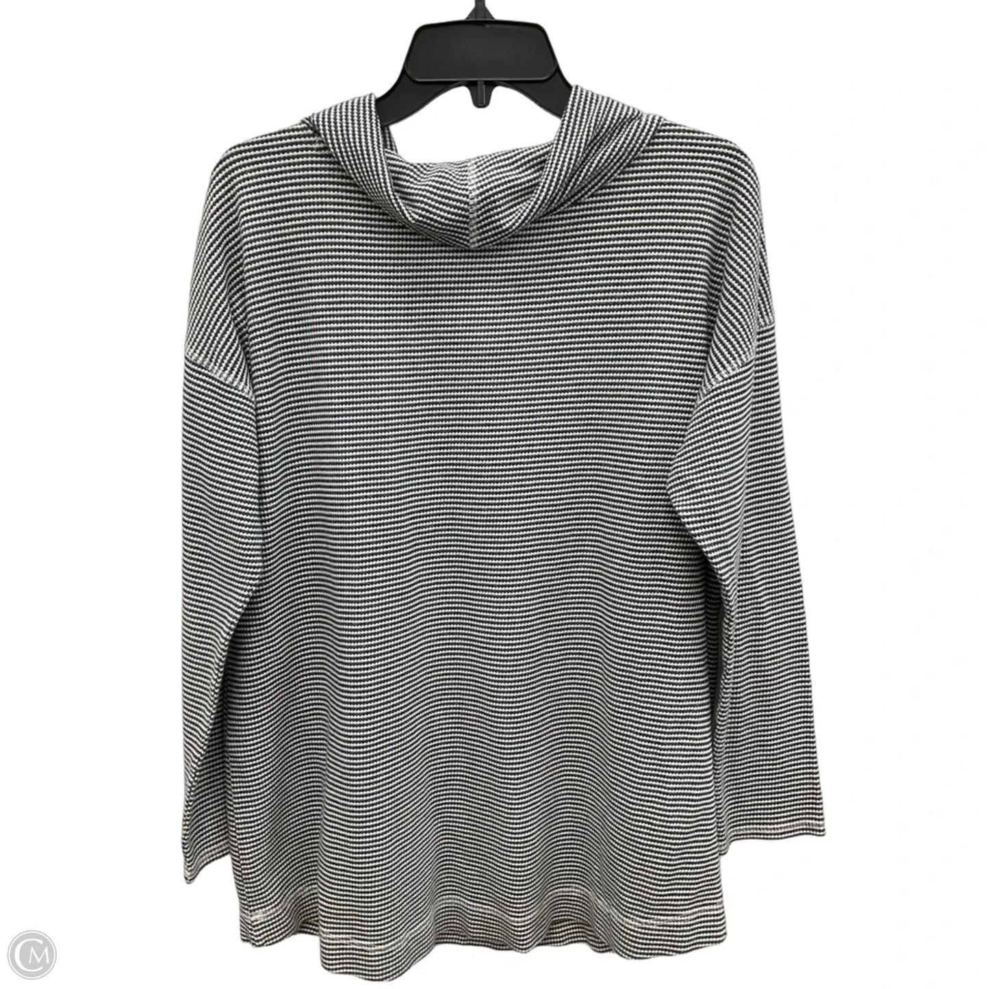 Top Long Sleeve By J. Jill In Striped Pattern, Size: L