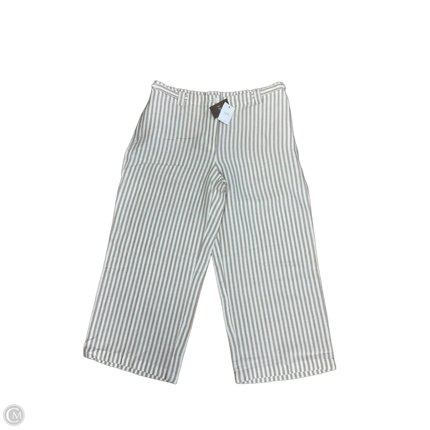 Pants Wide Leg By J. Jill In Striped Pattern, Size: 14