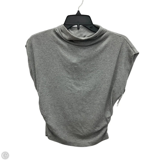 Top Short Sleeve By Michael Stars In Grey, Size: M