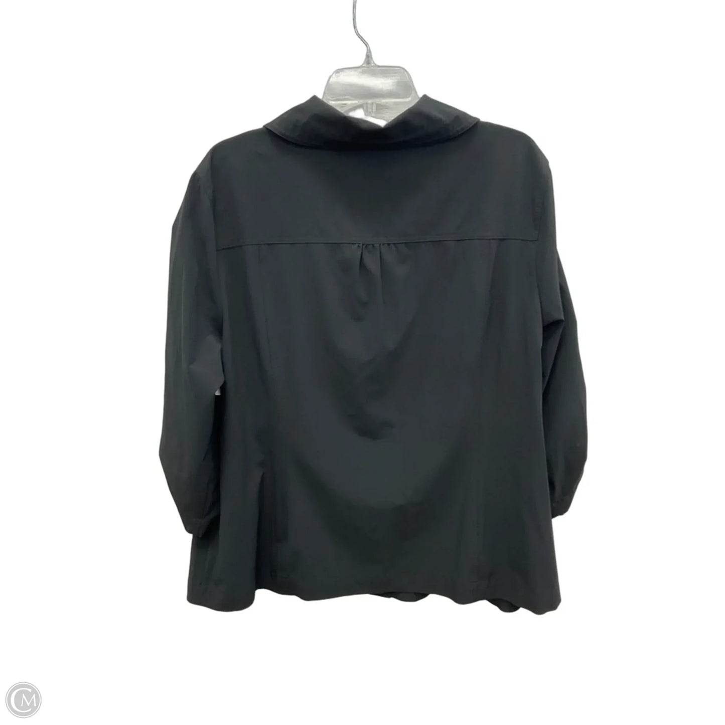 Athletic Jacket By Zenergy By Chicos In Black, Size: Xl