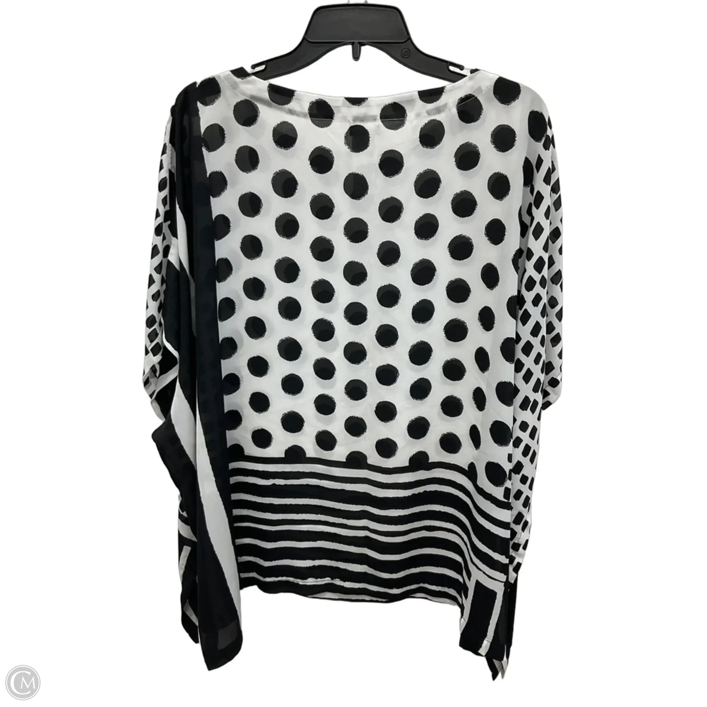 Shawl By Chicos In Polkadot Pattern, Size: S