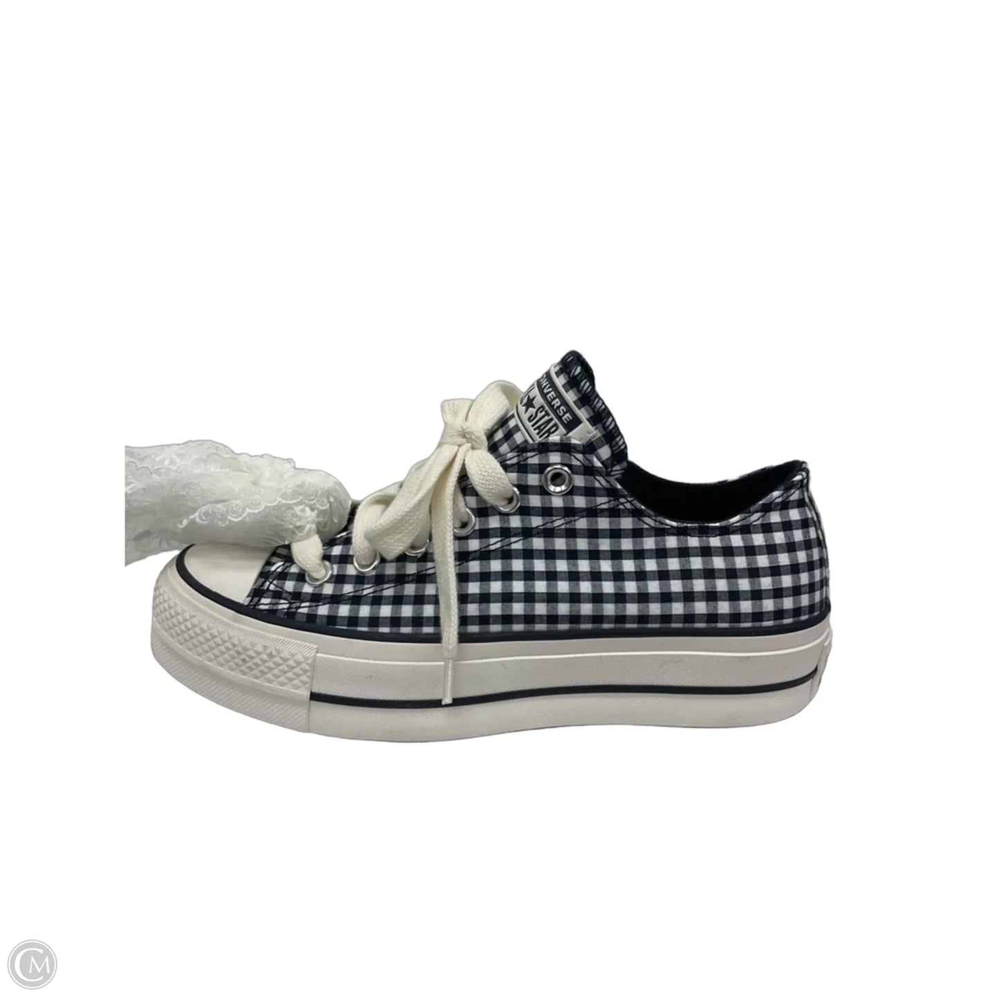 Shoes Sneakers By Converse In Plaid Pattern, Size: 8