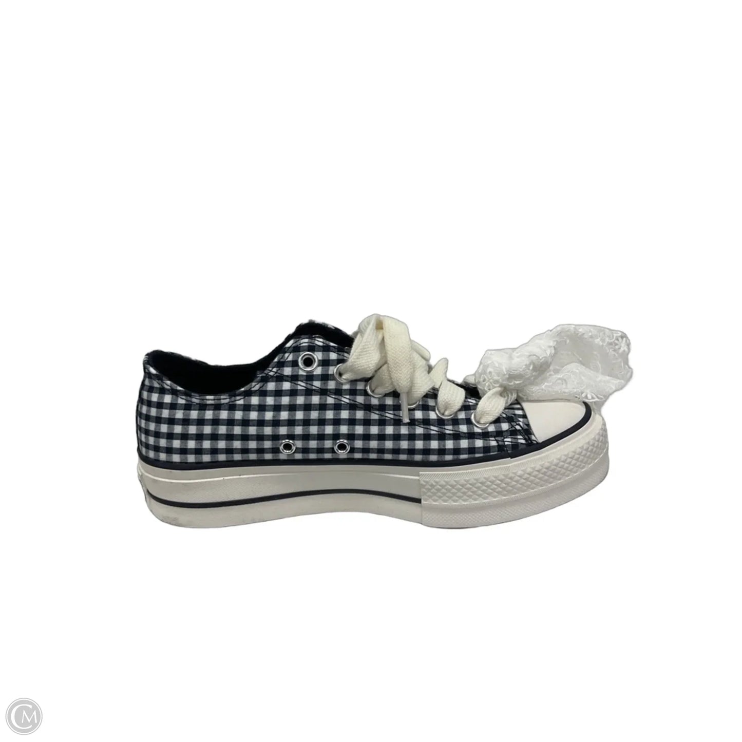 Shoes Sneakers By Converse In Plaid Pattern, Size: 8