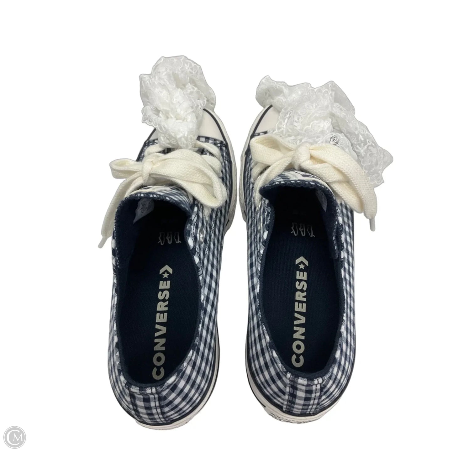 Shoes Sneakers By Converse In Plaid Pattern, Size: 8
