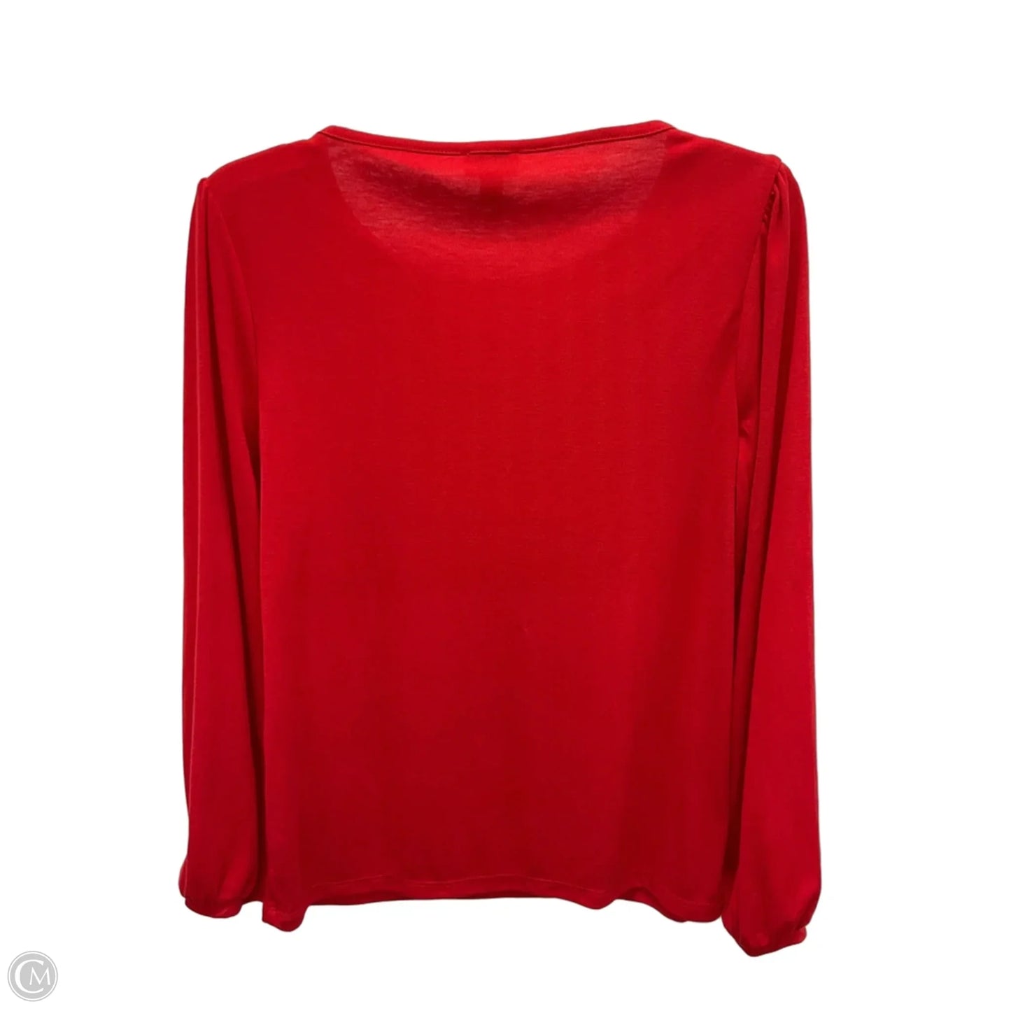 Top Long Sleeve By J. Crew In Red, Size: M