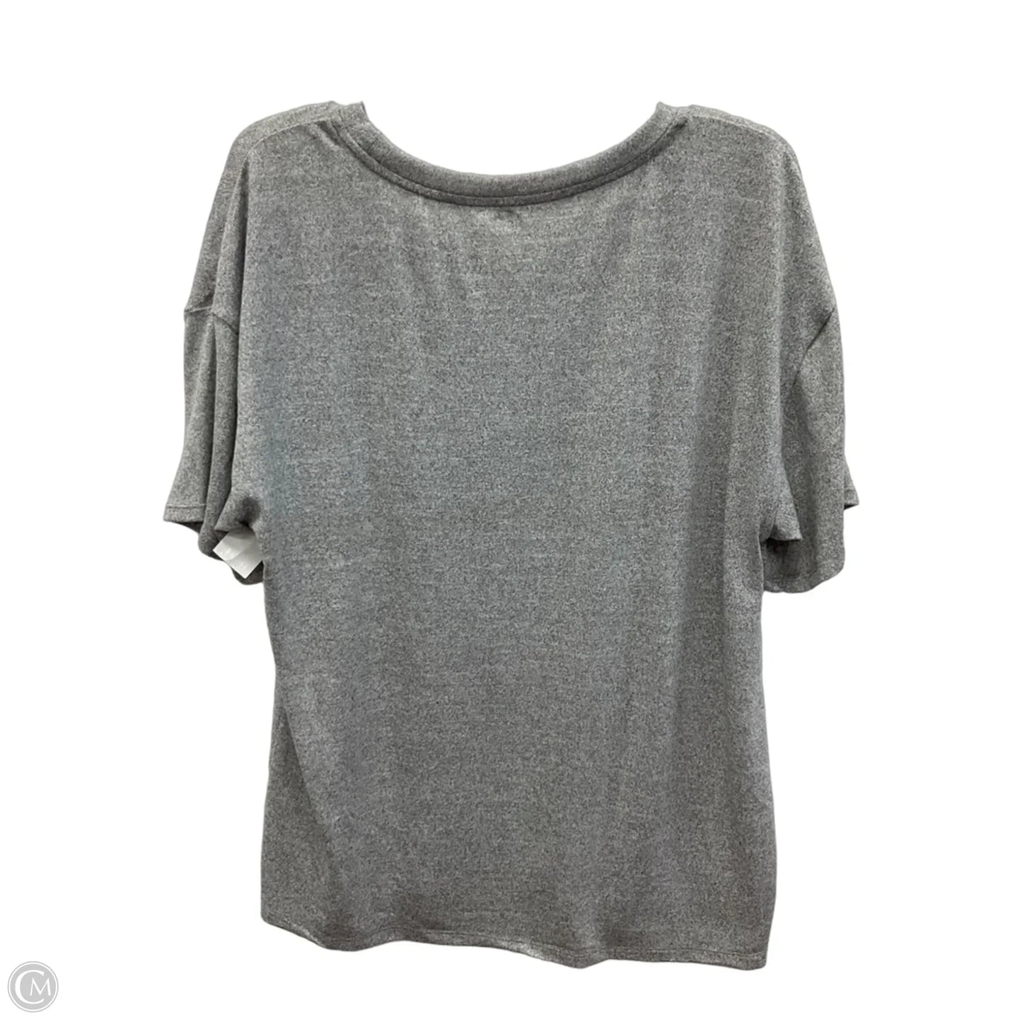 Top Short Sleeve Basic By Cmf In Grey, Size: Xxl