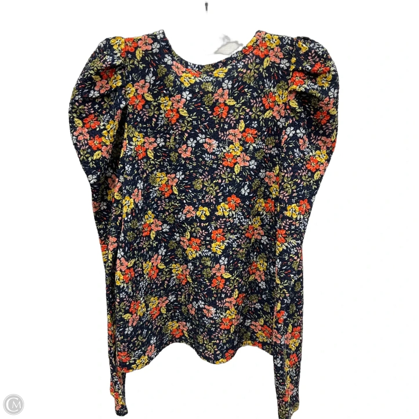 Top Long Sleeve By Loft In Floral Print, Size: S