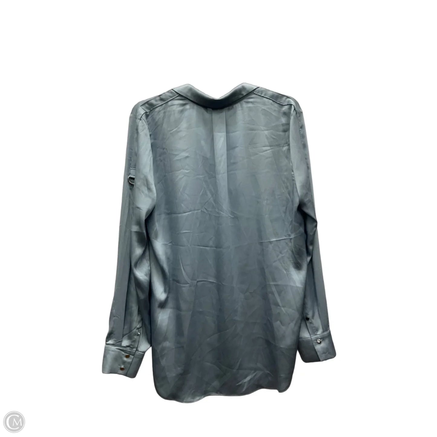 Top Long Sleeve By White House Black Market In Blue, Size: M