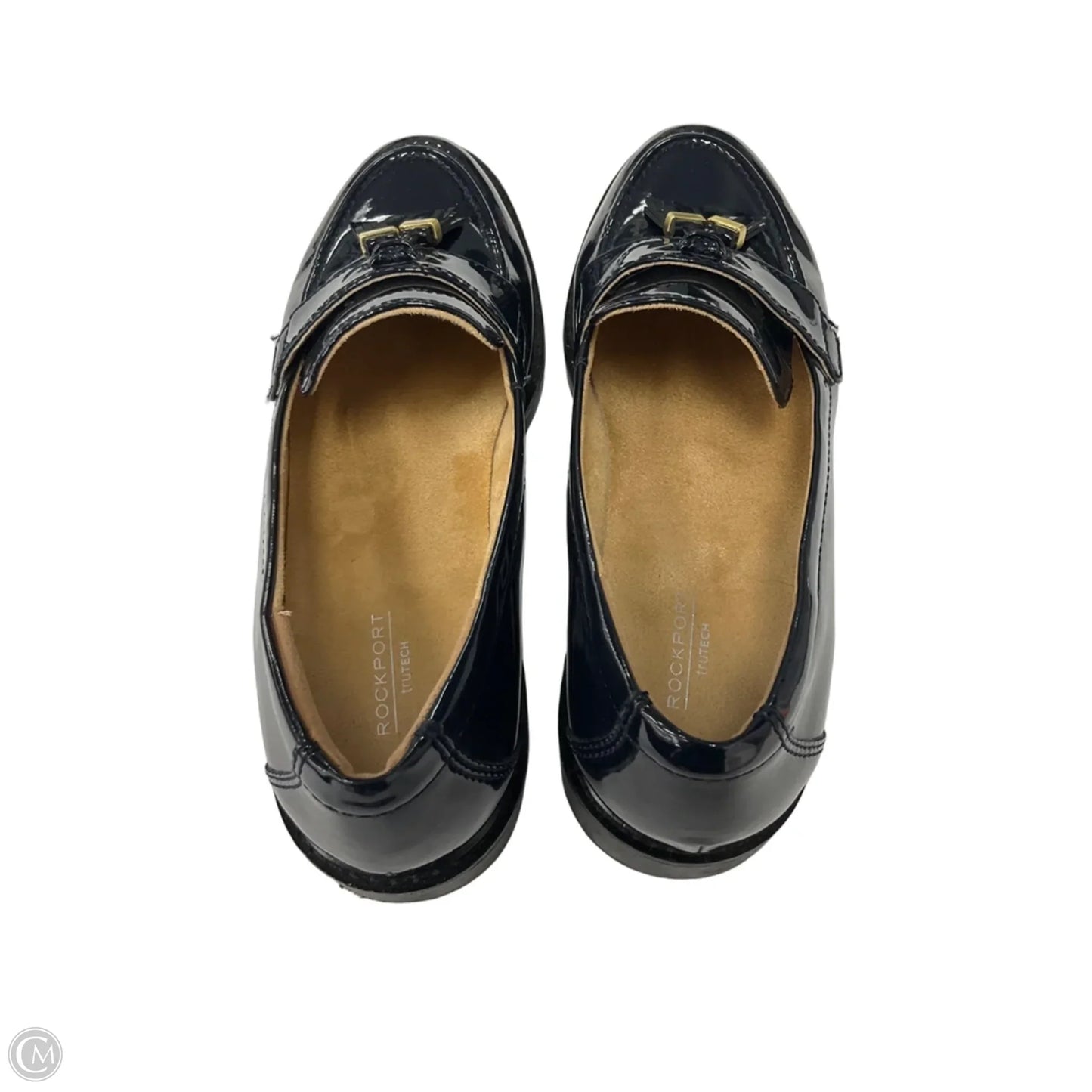 Shoes Flats By Rockport In Navy, Size: 8.5