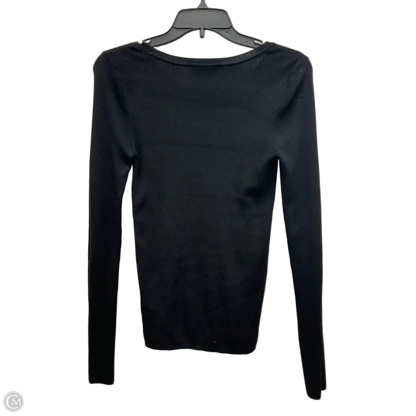 Top Long Sleeve By Express In Black, Size: M