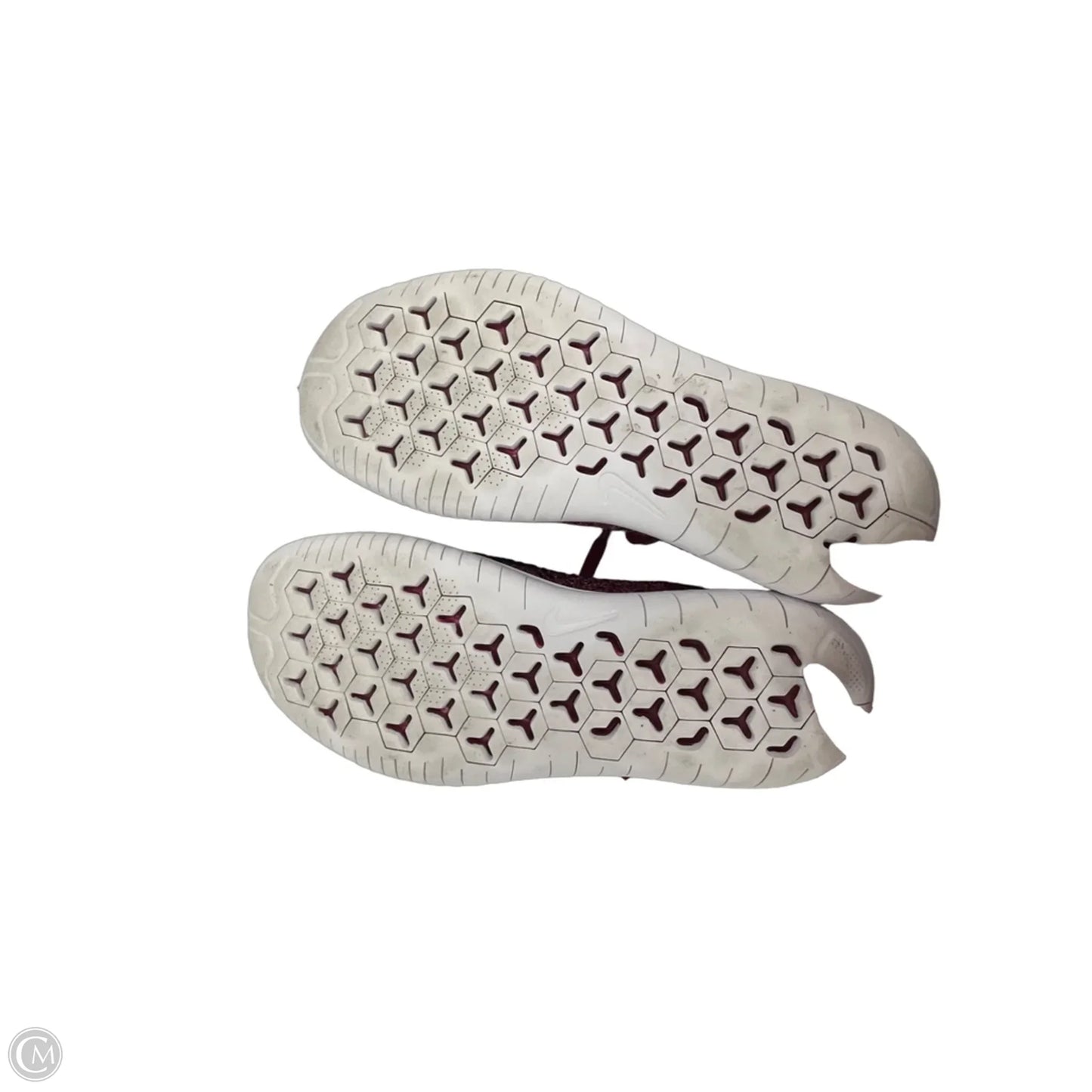 Shoes Athletic By Nike In Maroon, Size: 9