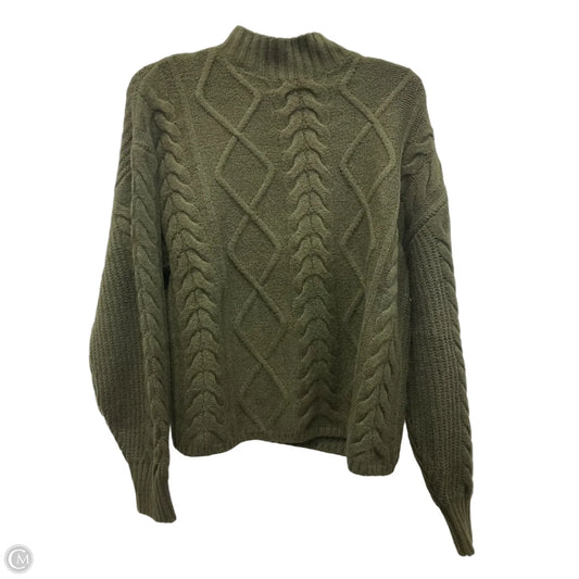 Top Long Sleeve By Old Navy In Green, Size: S