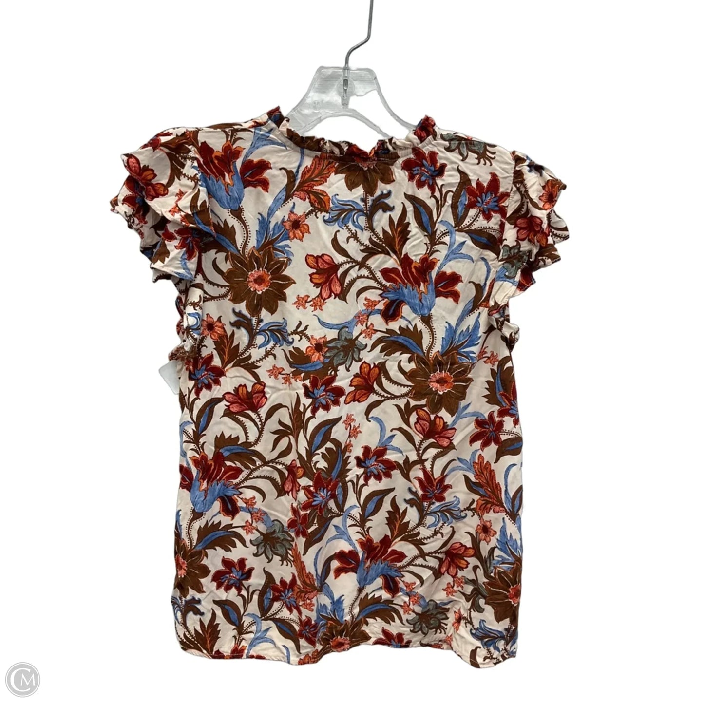 Top Short Sleeve By 1.state In Orange, Size: M