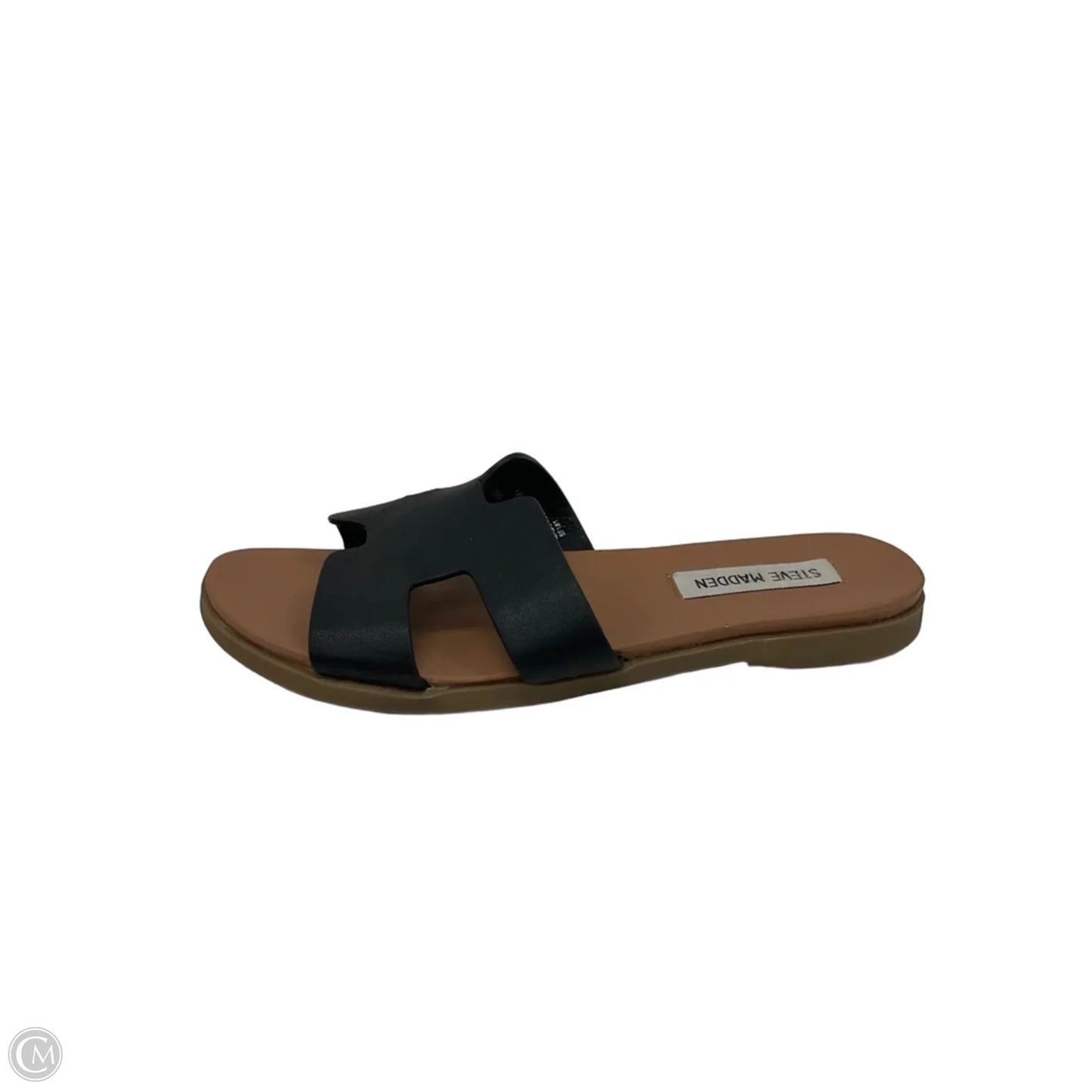 Sandals Flats By Steve Madden In Black, Size: 6