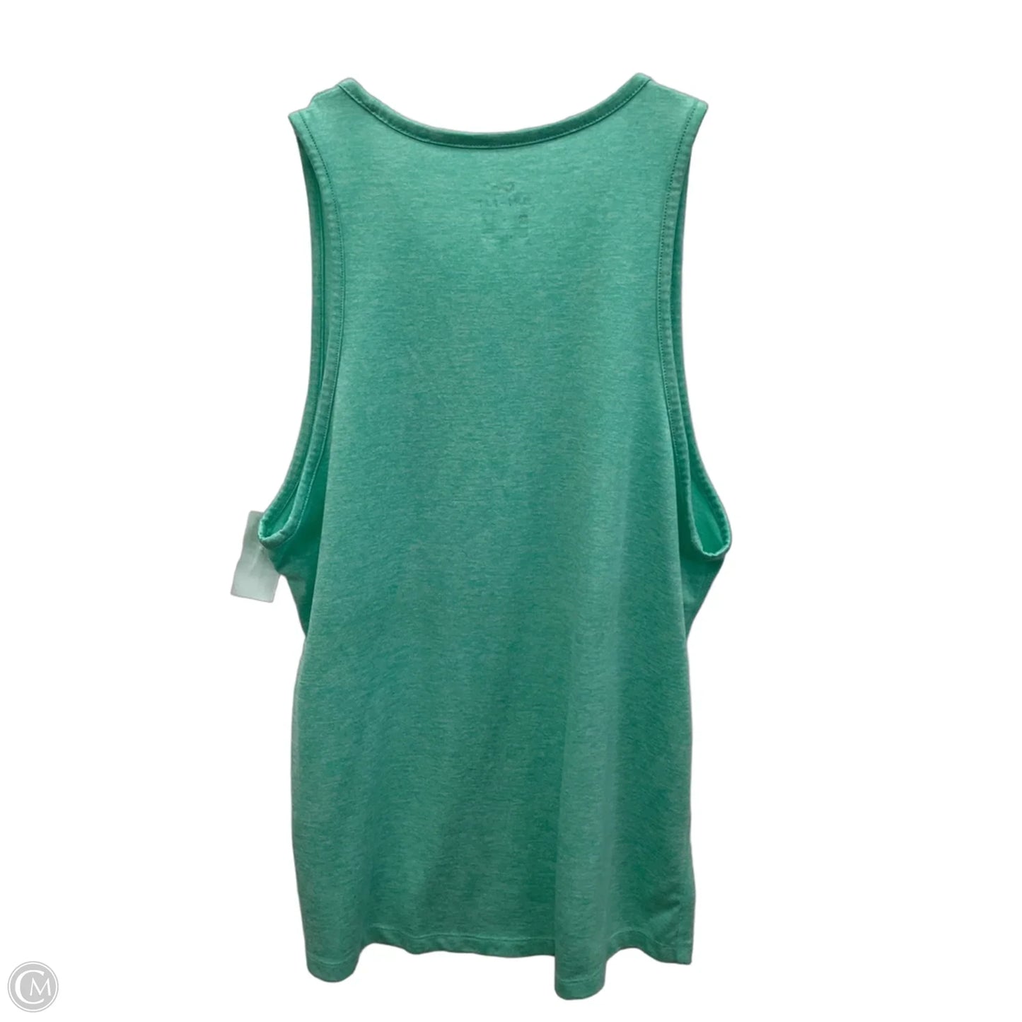 Athletic Tank Top By Nike In Teal, Size: S