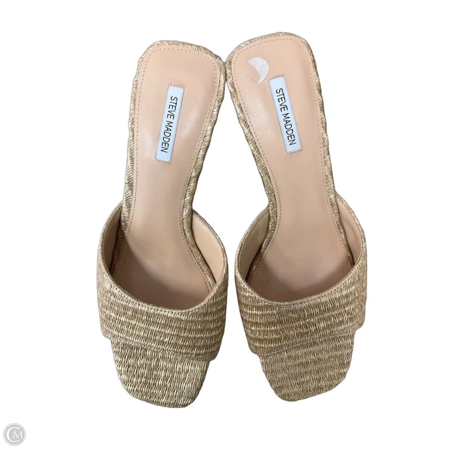 Shoes Heels Wedge By Steve Madden In Tan, Size: 7
