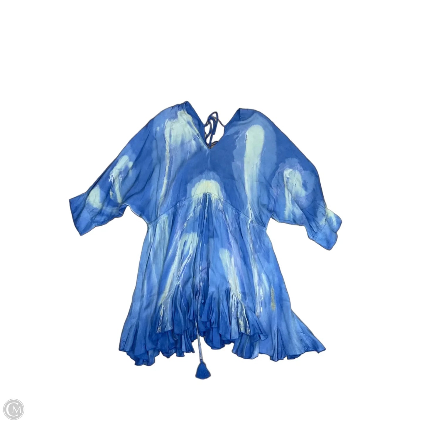 Swimwear Cover-up By Clothes Mentor In Blue, Size: M