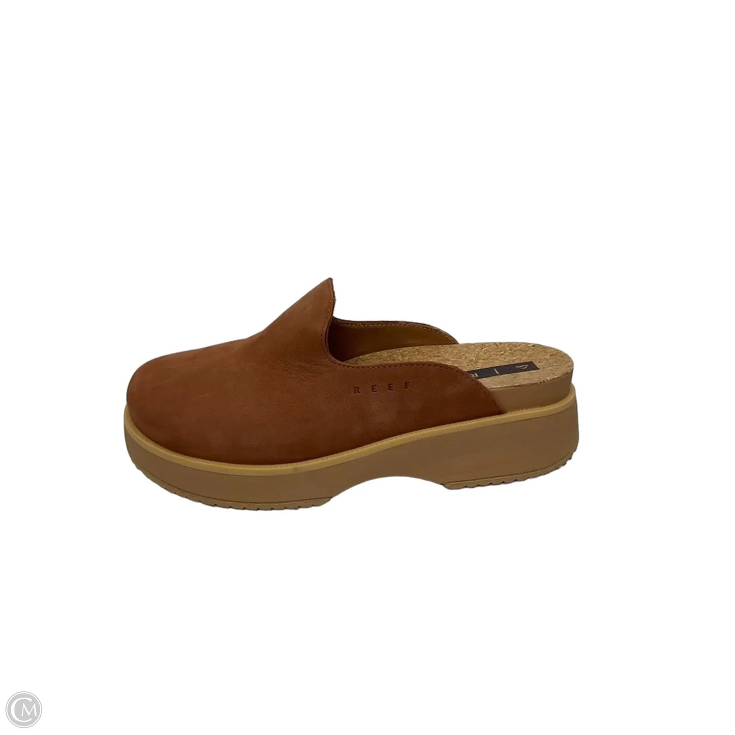 Shoes Heels Platform By Reef In Orange, Size: 9