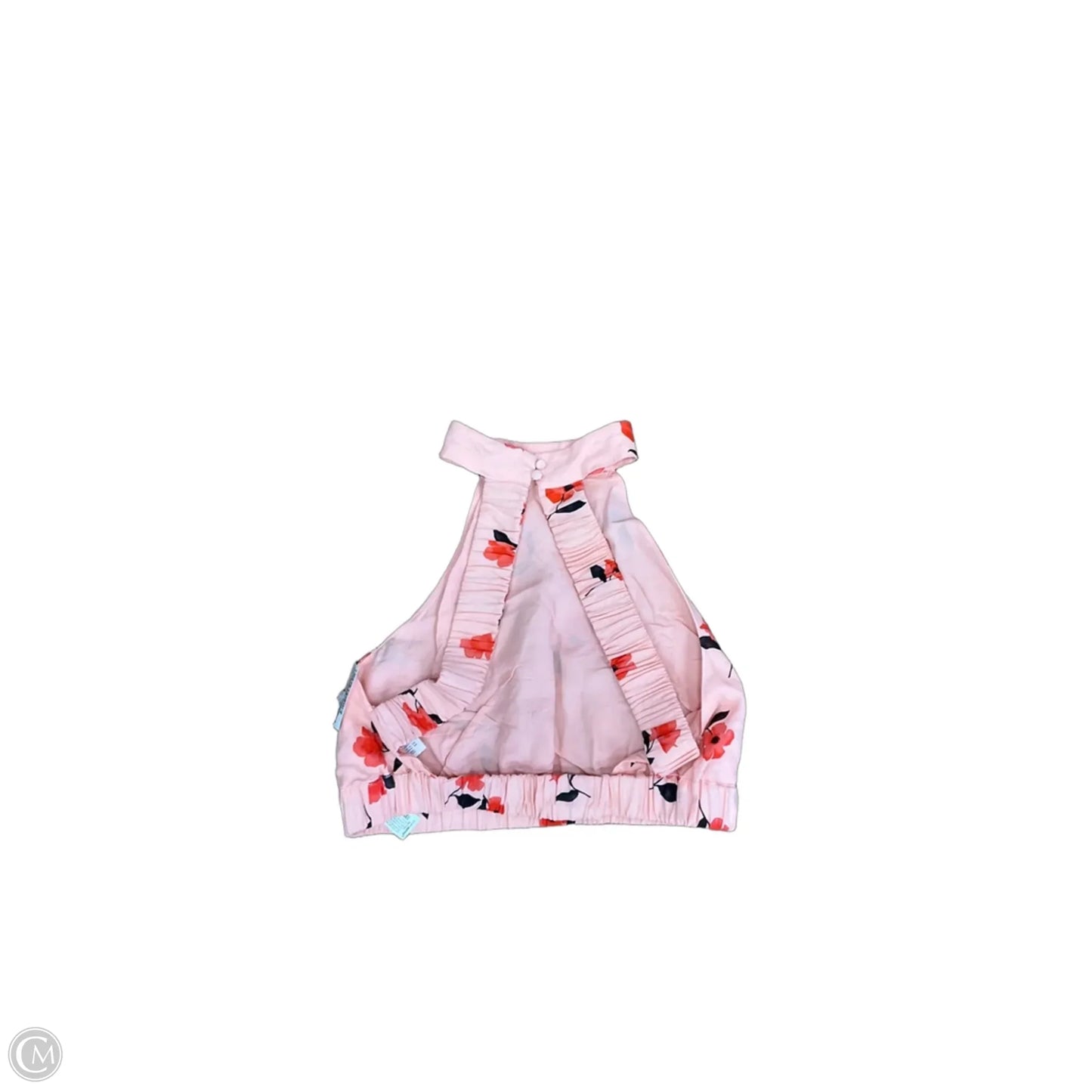 Top Sleeveless By Zara In Pink, Size: M