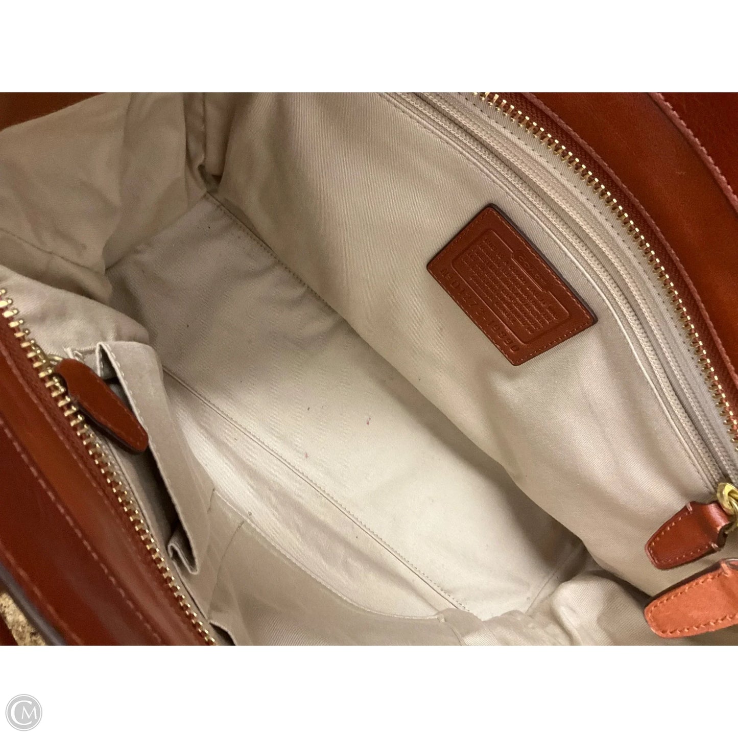 Handbag Designer By Coach, Size: Large