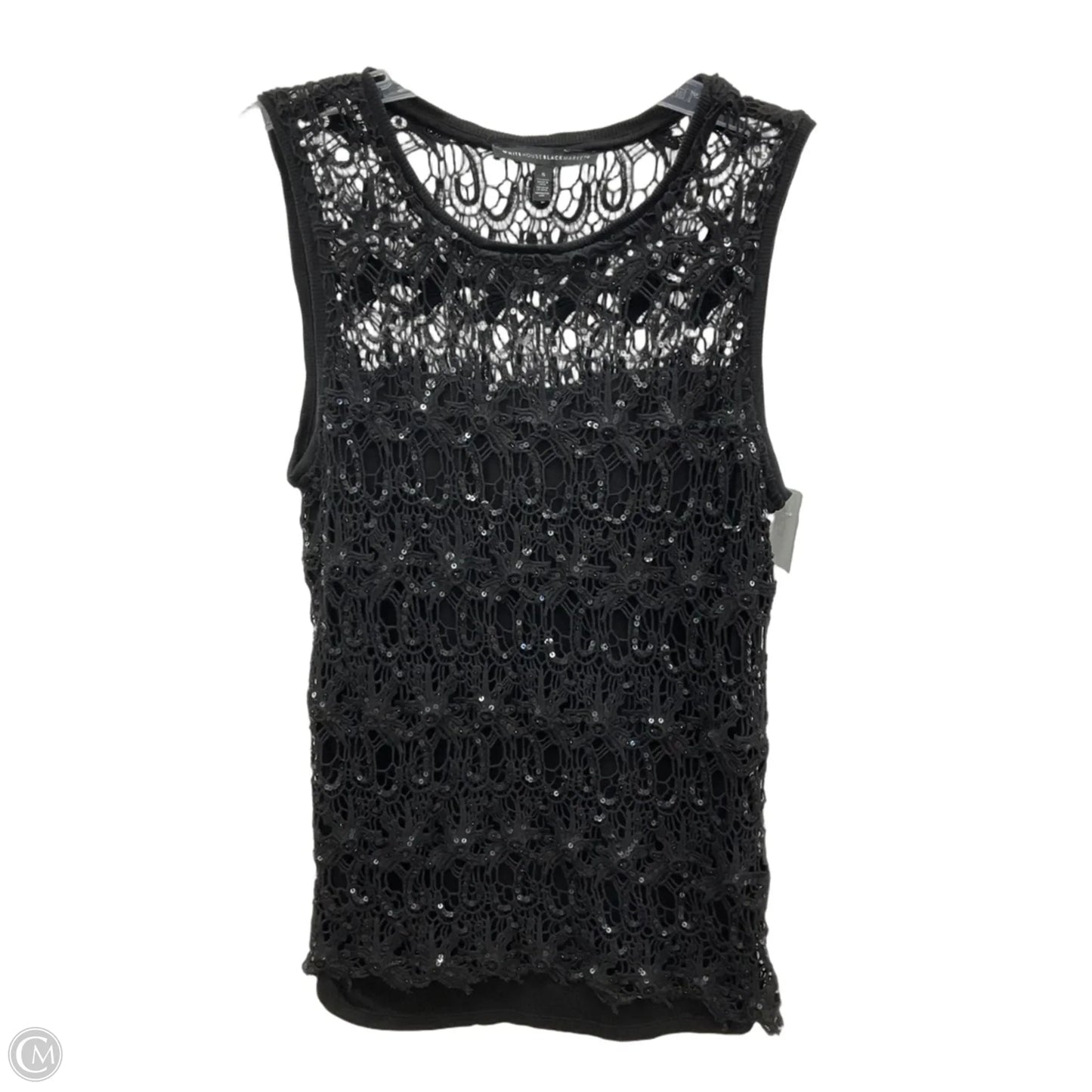 Top Sleeveless By White House Black Market In Black, Size: S