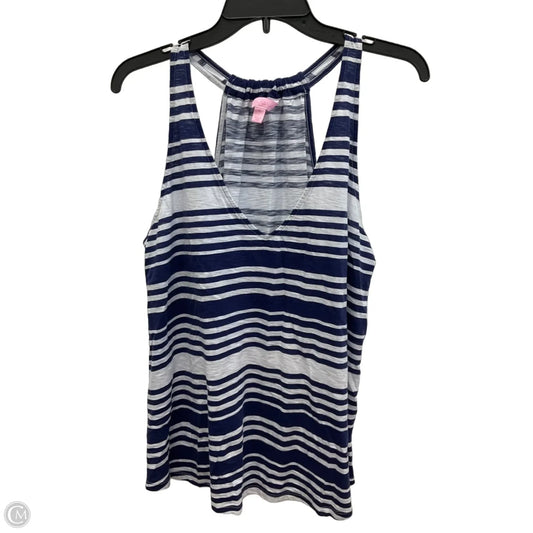 Top Sleeveless By Lilly Pulitzer In Striped Pattern, Size: Xl