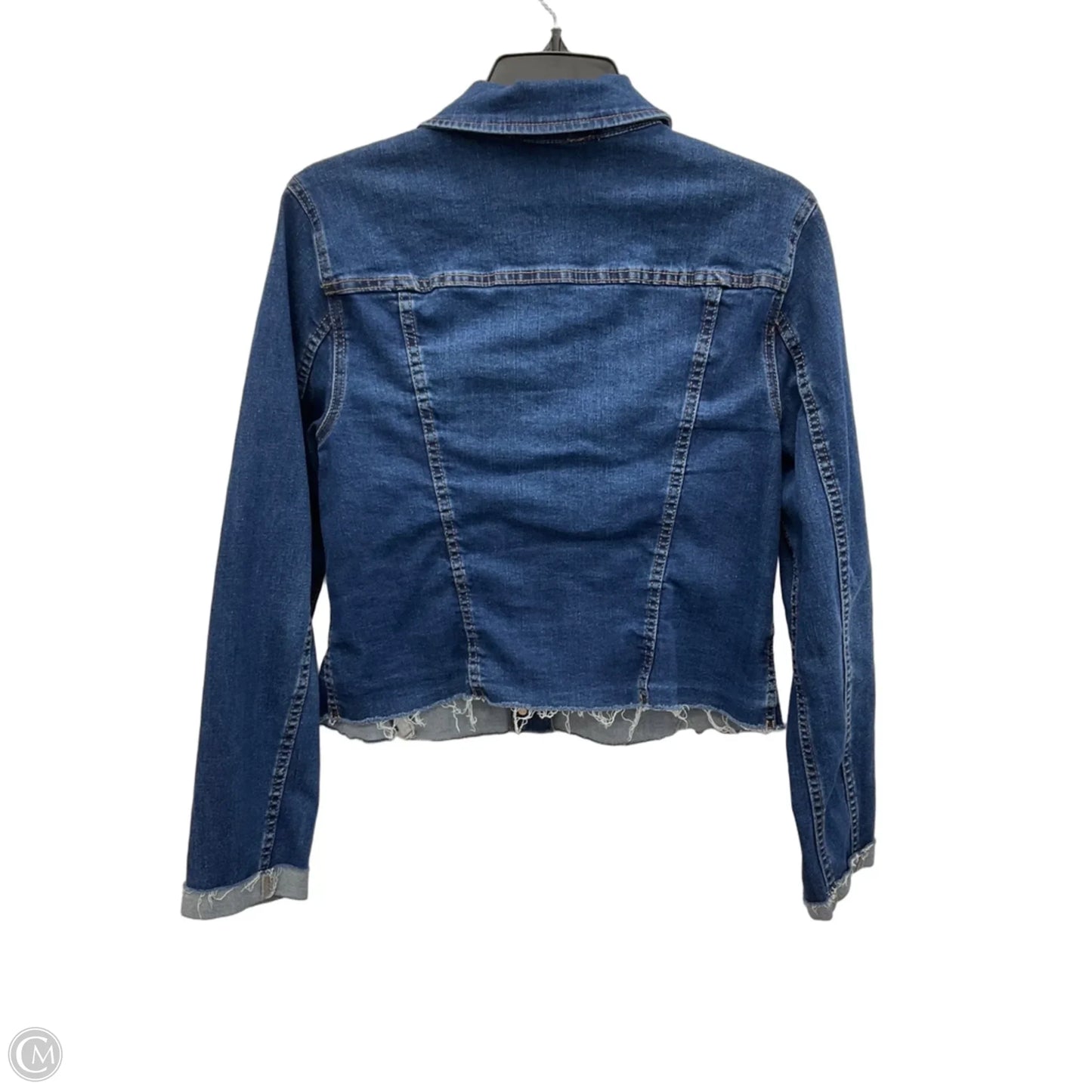 Jacket Denim By Industry In Blue Denim, Size: L